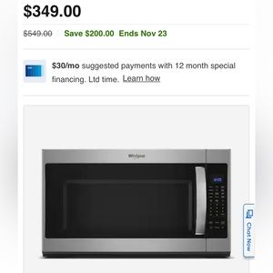 Black & Grey Microwave/Air Fryer